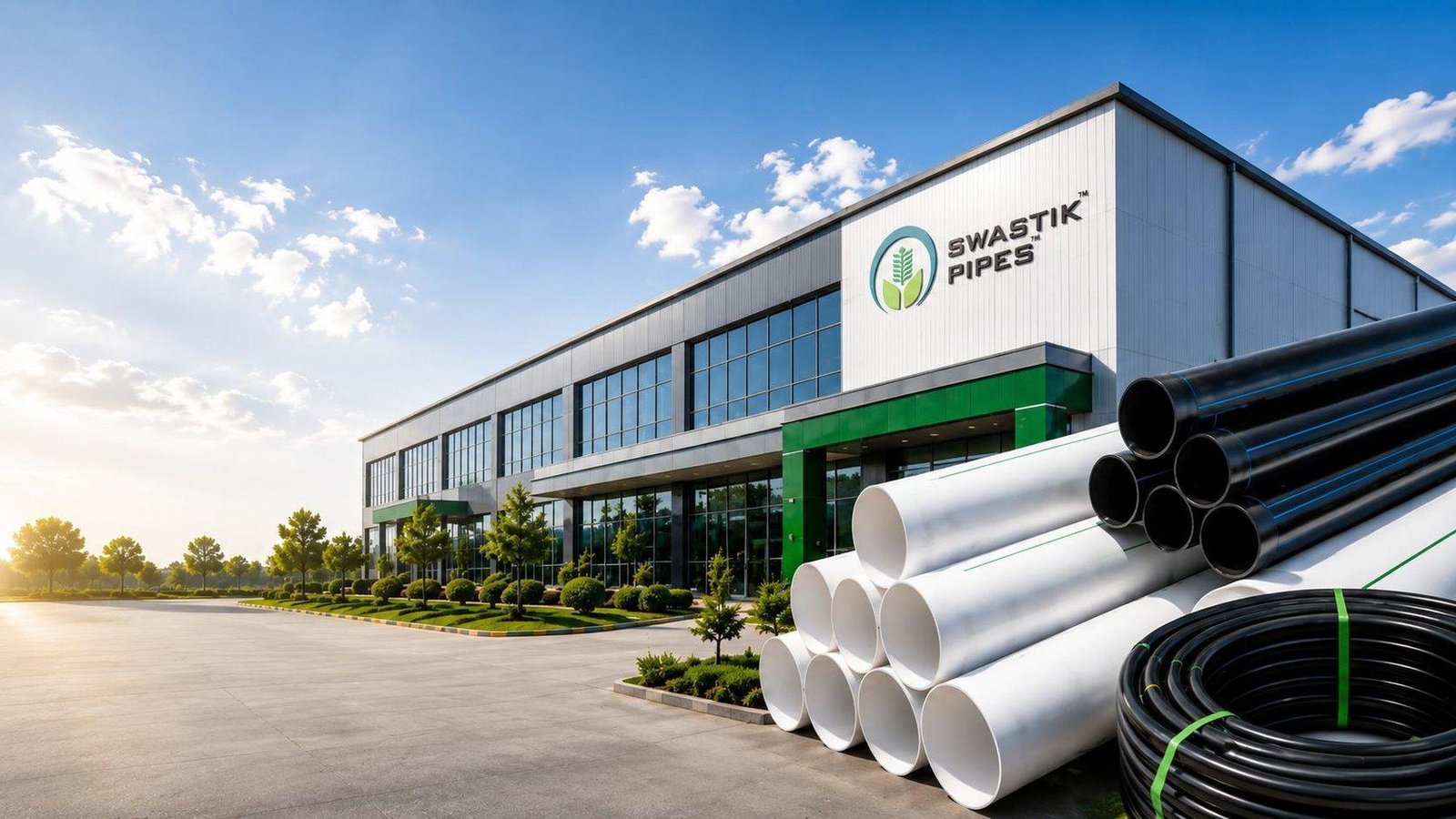 Swastik Pipes manufacturing facility